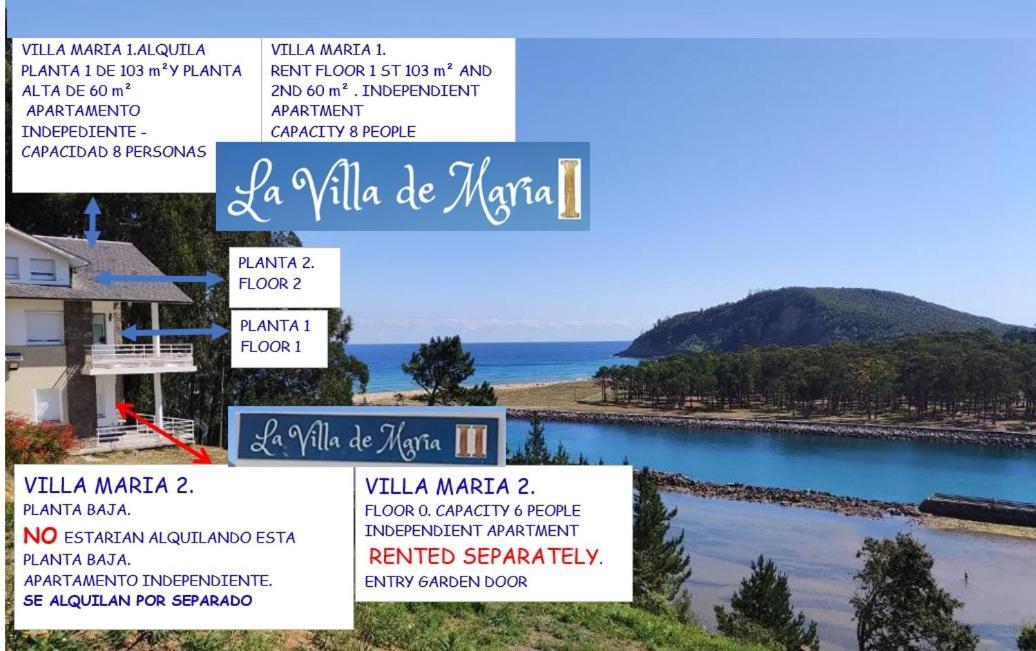 La Villa De Maria I Playa Beach El Puntal Asturias Villaviciosa  Zewnętrze zdjęcie