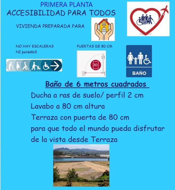 La Villa De Maria I Playa Beach El Puntal Asturias Villaviciosa  Zewnętrze zdjęcie